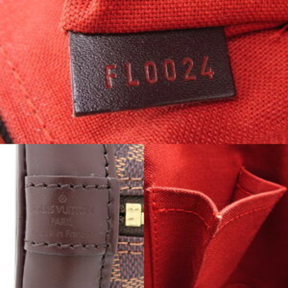 Louis Vuitton Alma Handbag Damier Ebene - Picture 9 of 9